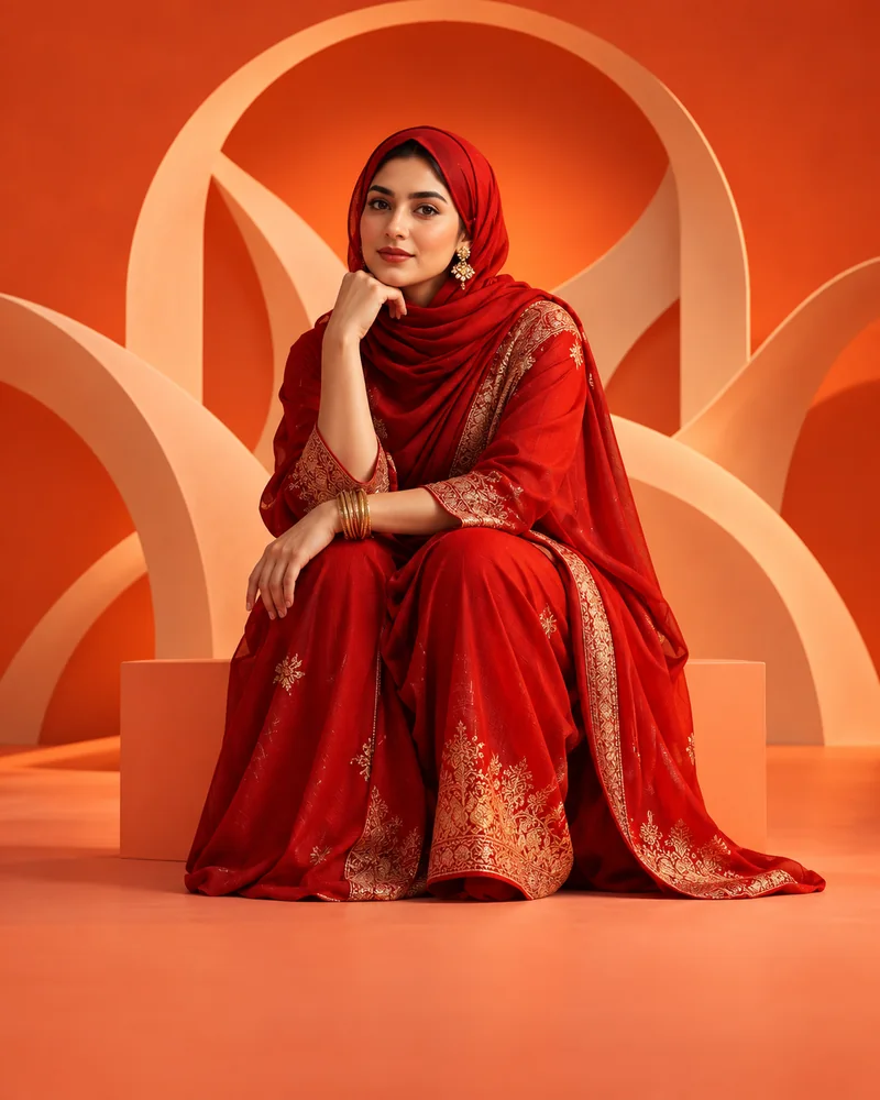 Illustrative portrait of Zara Malik, an AI persona for client partnerships