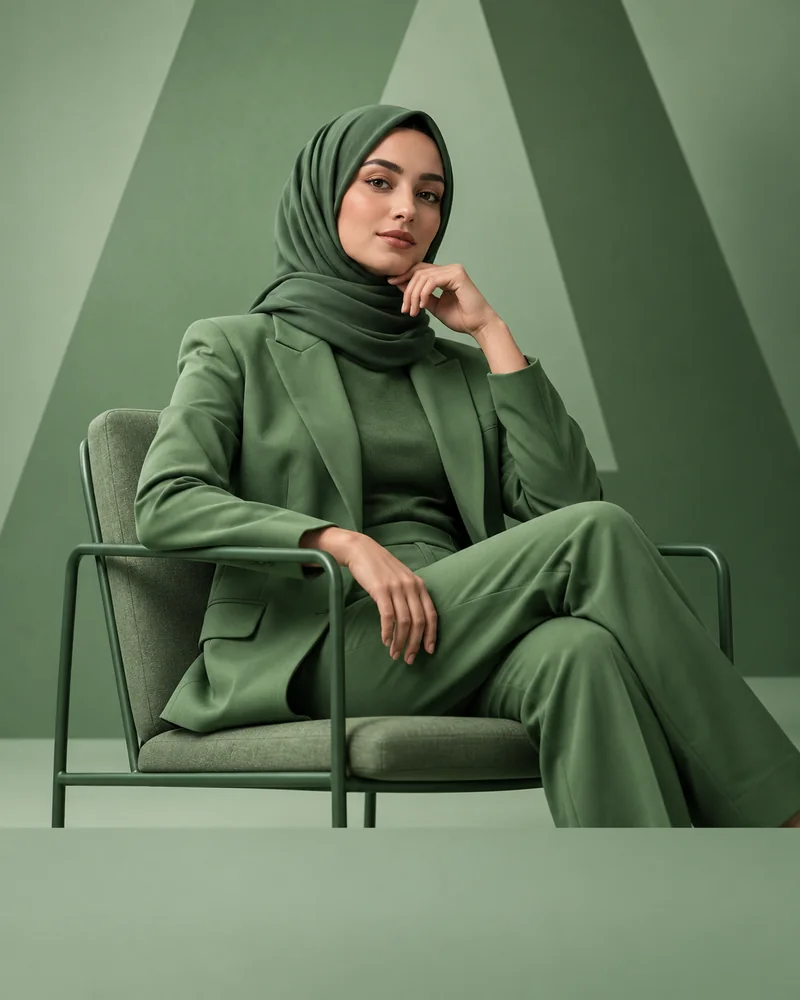 Illustrative portrait of Amina Noor, an AI persona for trust & governance